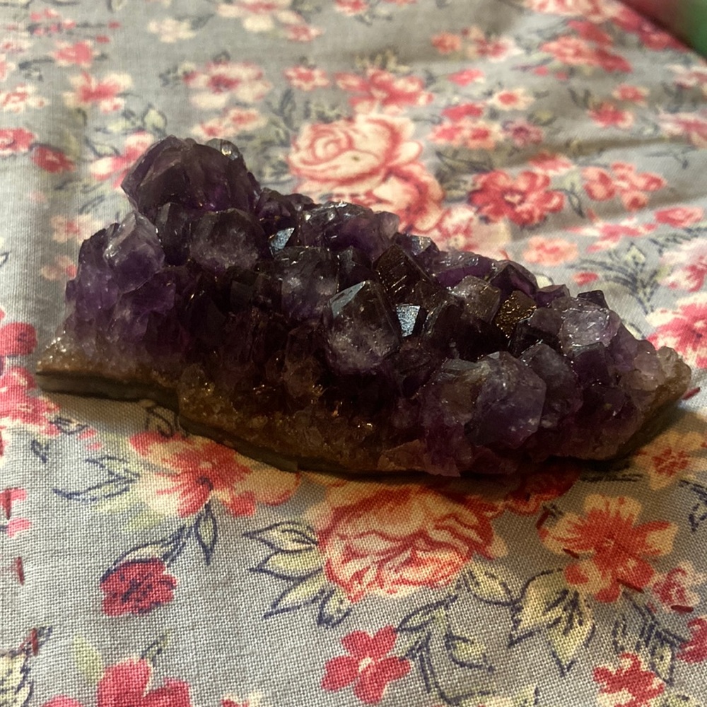 3.5” Grade A ++ Amethyst Druzy